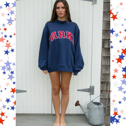 Sunkissed Varisty Mockneck