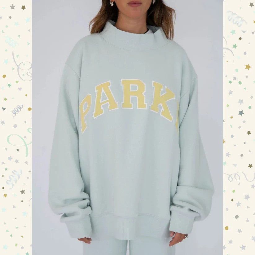 Sunkissed Varisty Mockneck