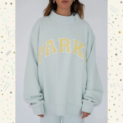 Sunkissed Varisty Mockneck