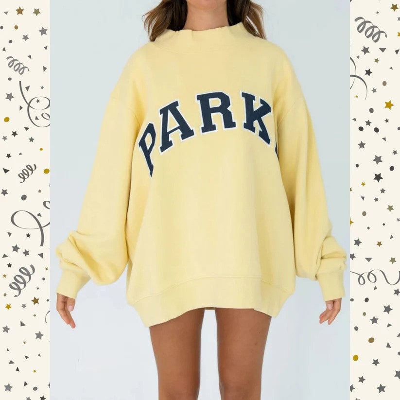 Sunkissed Varisty Mockneck