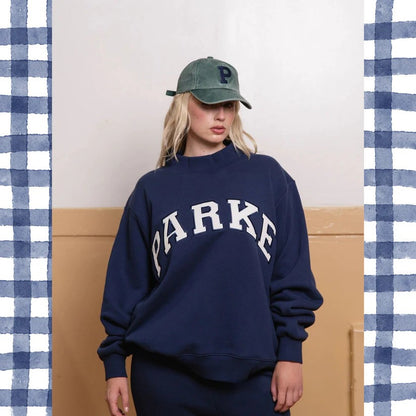 Sunkissed Varisty Mockneck