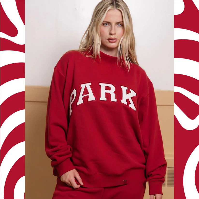 Sunkissed Varisty Mockneck