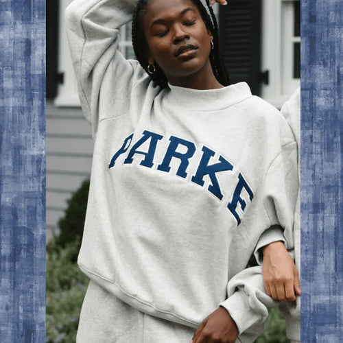 Sunkissed Varisty Mockneck