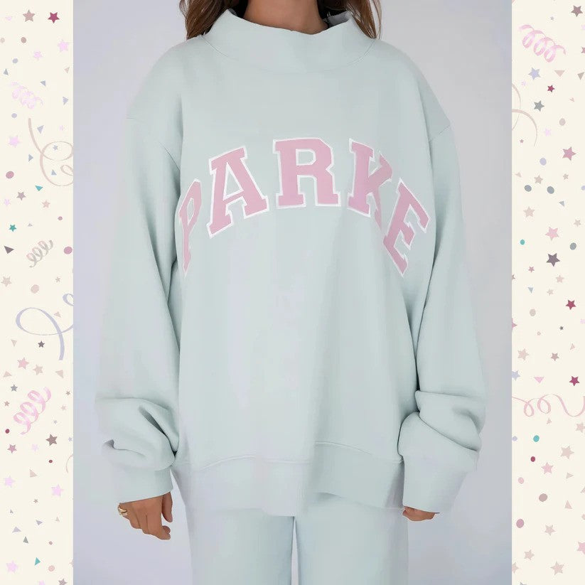 Sunkissed Varisty Mockneck