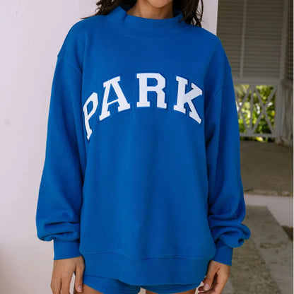 Sunkissed Varisty Mockneck